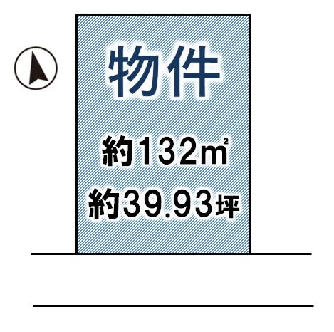 小山市横倉新田の土地図