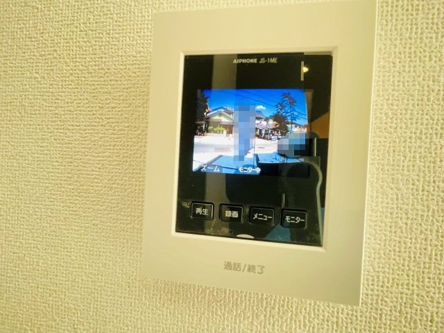 豊田市平和町2期　新築分譲住宅　全1棟　1号棟のセキュリティ|モニター付きインターホンで来客対応も安心です♪