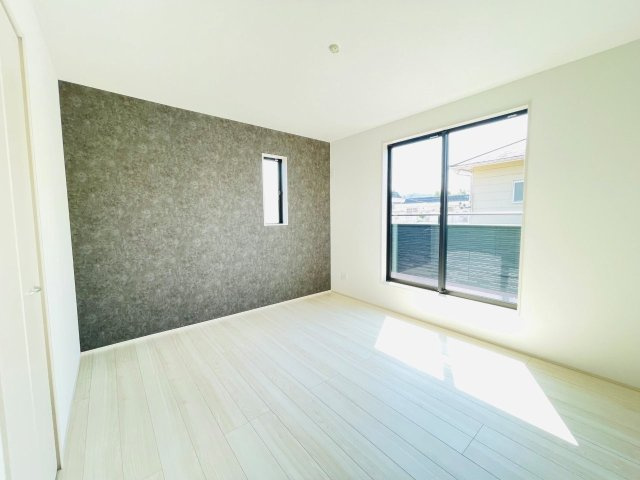 豊田市平和町2期　新築分譲住宅　全1棟　1号棟の洋室|居室は、収納つきで子ども部屋や寝室など多彩な用途の利用ができます♪
