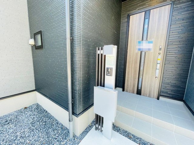 豊田市平和町2期　新築分譲住宅　全1棟　1号棟のその他|飽きのこないシンプルなデザインのポスト。