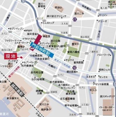 【地図】 | HF門前仲町レジデンス