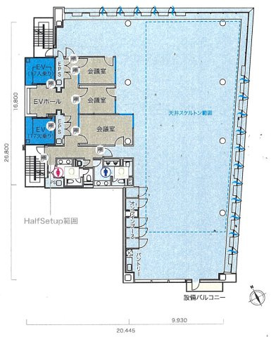 【間取り】 | 銀座PREX East