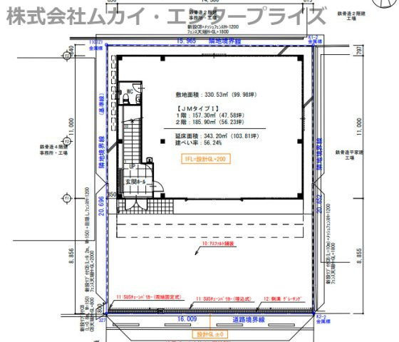 JM158の間取り|343.20㎡