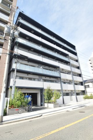 大阪市城東区新喜多２丁目の賃貸マンションの外観