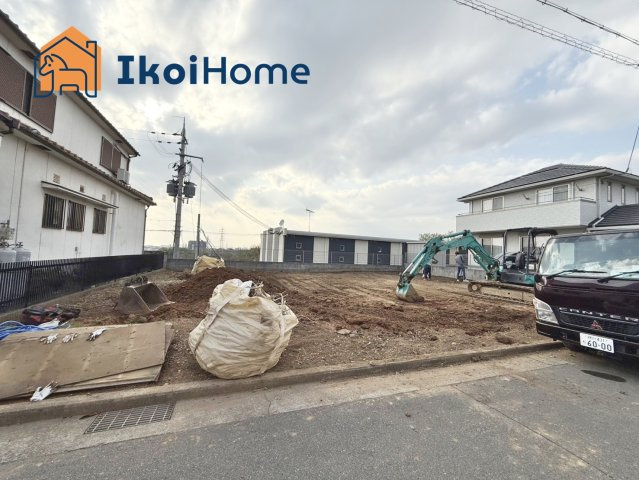 明石市魚住町金ケ崎　1号地　土地の外観|建築条件無！お好みのハウスメーカーや工務店で建築可能です♪更地渡しにつき追加解体費用かからず安心♪