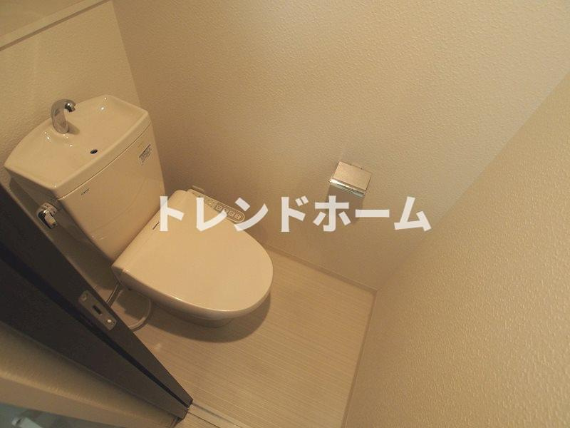 レオンコンフォート北浜のトイレ|選べる家電プランあり！！