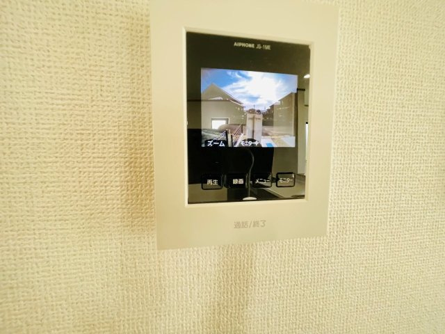 豊田市上原町　新築分譲住宅　全1棟　1号棟のセキュリティ|モニター付きインターホンで来客対応も安心です♪