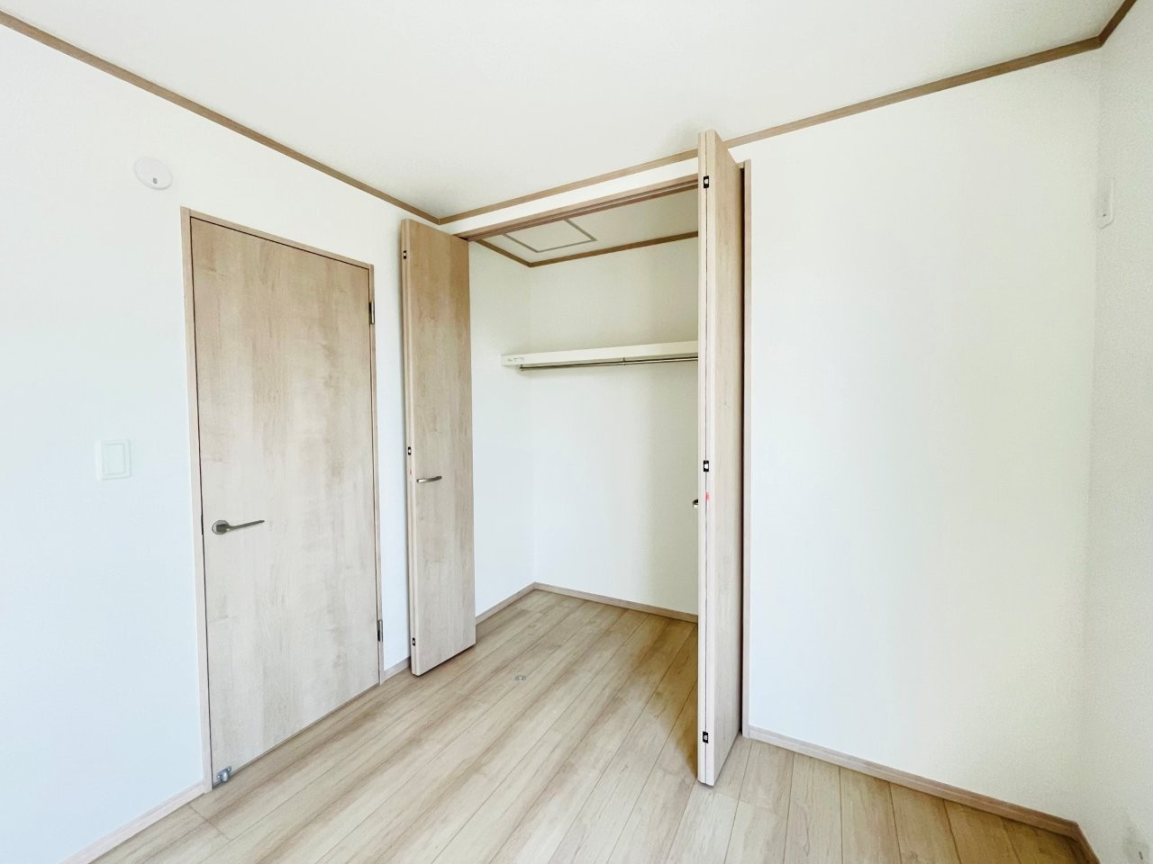 豊田市上原町　新築分譲住宅　全1棟　1号棟の収納|豊富な数のクローゼットには、衣類、日用品、家族の思い出まで大切に保管できます♪