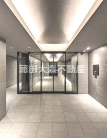 KDXレジデンス田園調布南のエントランス|エントランス　防犯カメラTVモニター付オートロック宅配BOX目０ルBOX管理人室