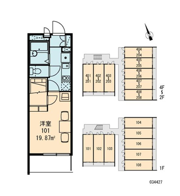 【区画図】 | グレイスⅢ
