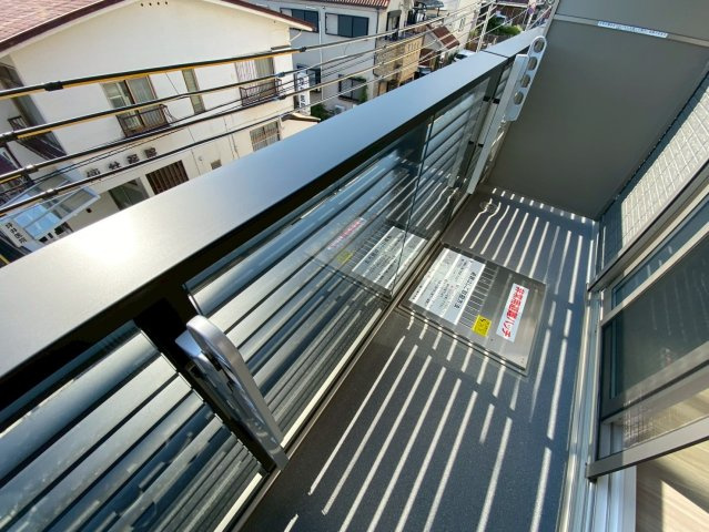 La　Maison高羽町のバルコニー