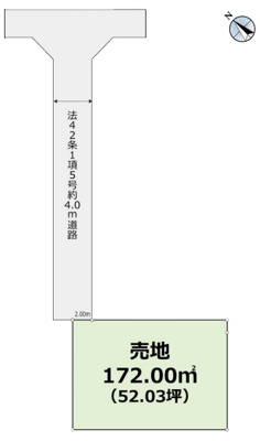 【区画図】 | 羽村市緑ヶ丘２丁目売地