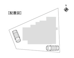 長野市三輪中古戸建の区画図