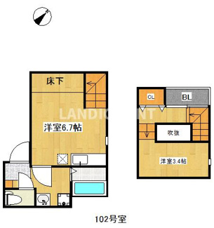 【間取り】 | MAISONETIC DAVA別府
