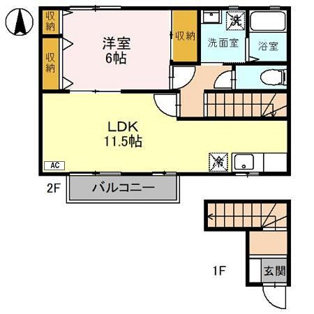 ソレジオ桜の間取り