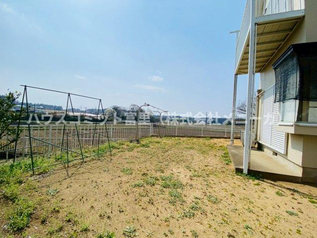 立沢新田　中古戸建の庭