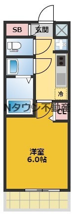 【間取り】 | メイクス今池PRIME | 間取りです