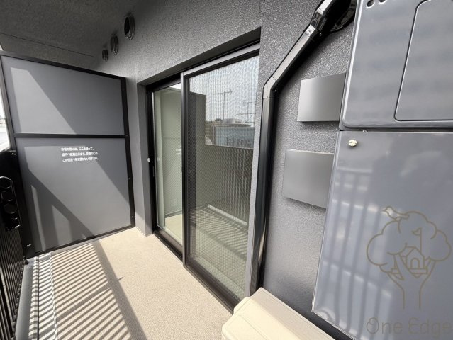 アーバネックス天満橋Frontのバルコニー