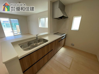 【キッチン】 | 新築戸建　淡路市岩屋全２棟