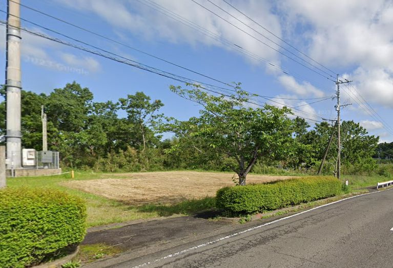 都城市高城町石山の売地の外観