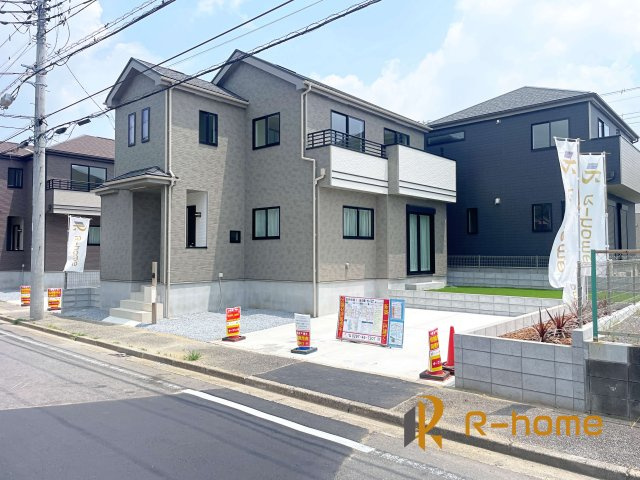 取手市西I　新築戸建て　B号棟の外観|ご予約を頂ければ、『平日』はもちろん『早朝』や『夜間』もご見学可能です♪お気軽にお申し付けください♪