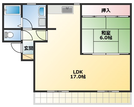 【間取り】 | コート川西