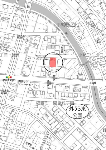土地　福寿町間島6丁目の地図