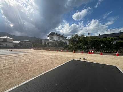 安佐南区山本４丁目　売地の外観