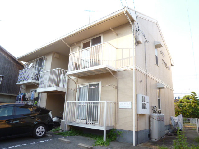 倉敷市児島阿津１丁目のアパートの外観