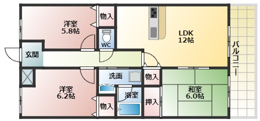【間取り】 | カーザdiポルタ