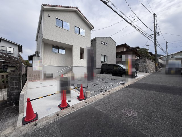 新築戸建　相田３丁目の前面道路含む現地写真