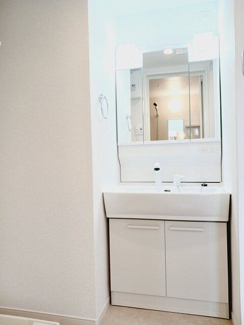 ソレイユの洗面所