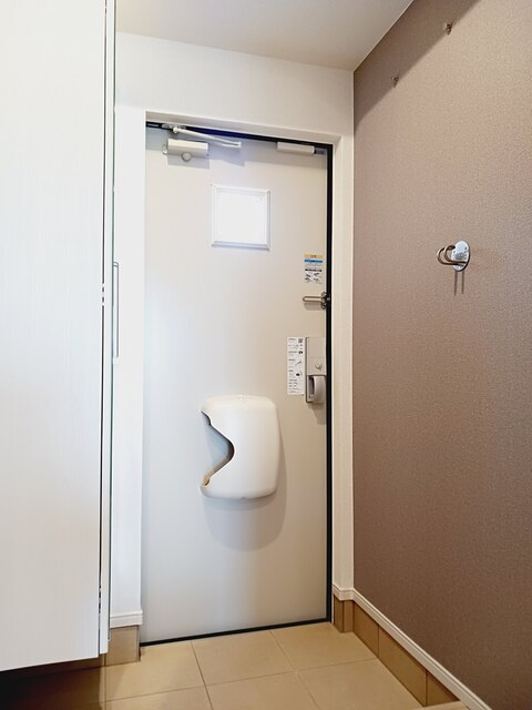 ソレイユの玄関