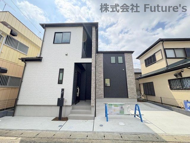 三郷市早稲田4丁目　新築戸建　全1棟の外観|丹後小学校まで徒歩10分の好立地