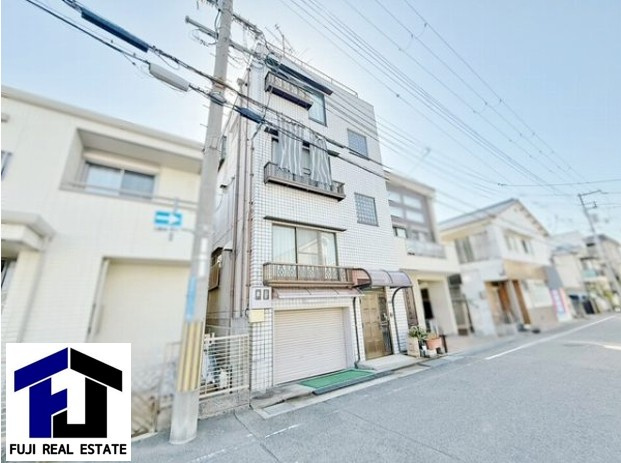 尼崎市金楽寺町２丁目　中古戸建の前面道路含む現地写真