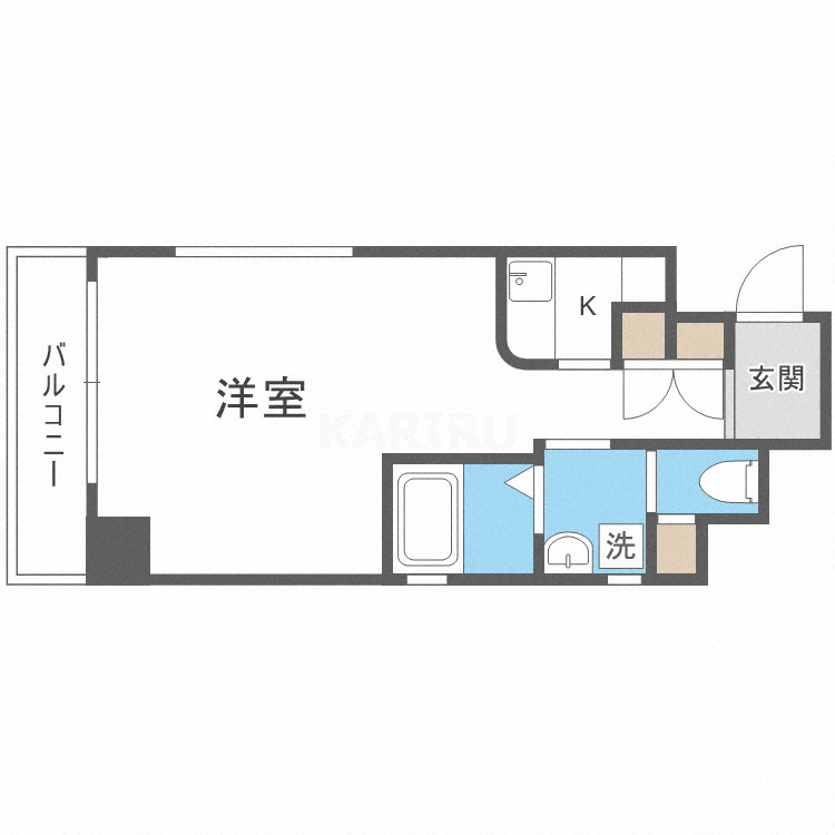 アスティオン都島の間取り