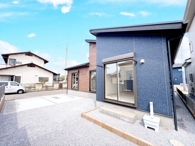 伊勢崎市除ヶ町　新築住宅 1号棟の外観