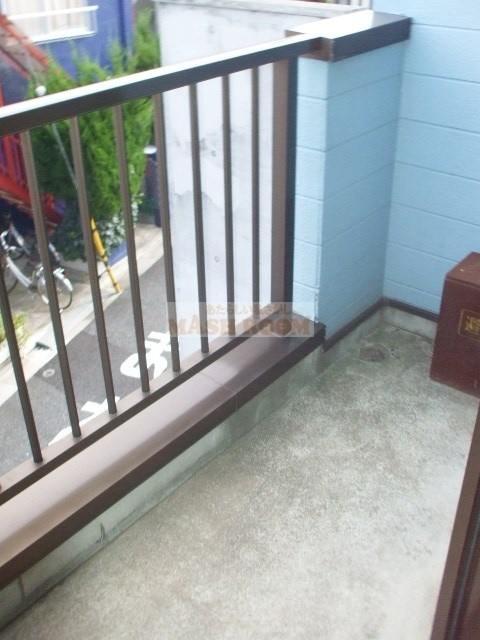 メゾン高山のバルコニー