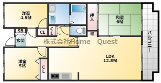 【間取り】 | カサベルデ大正