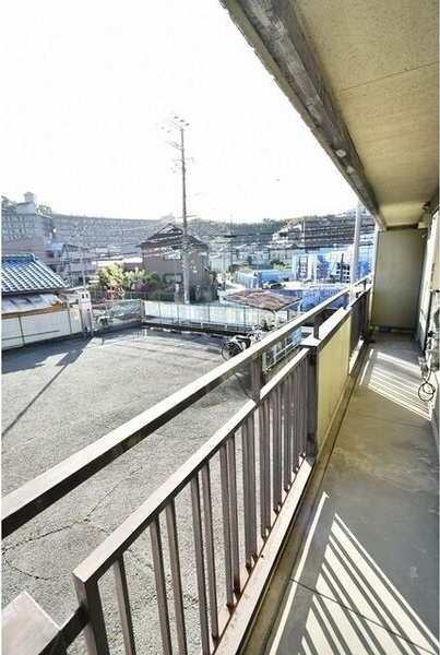 サン春日第1マンションのバルコニー