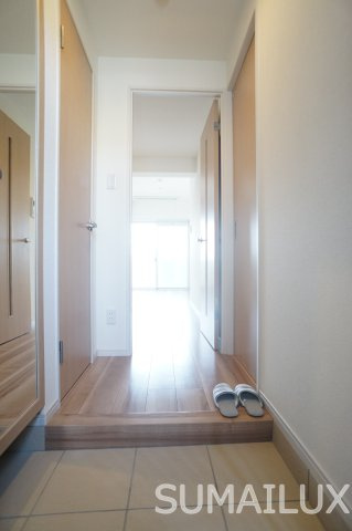 熊本市西区池田４丁目の賃貸マンションの玄関