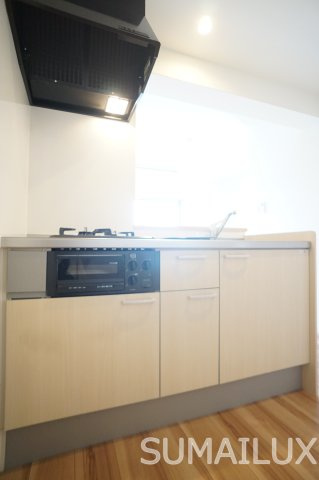 熊本市西区池田４丁目の賃貸マンションのキッチン