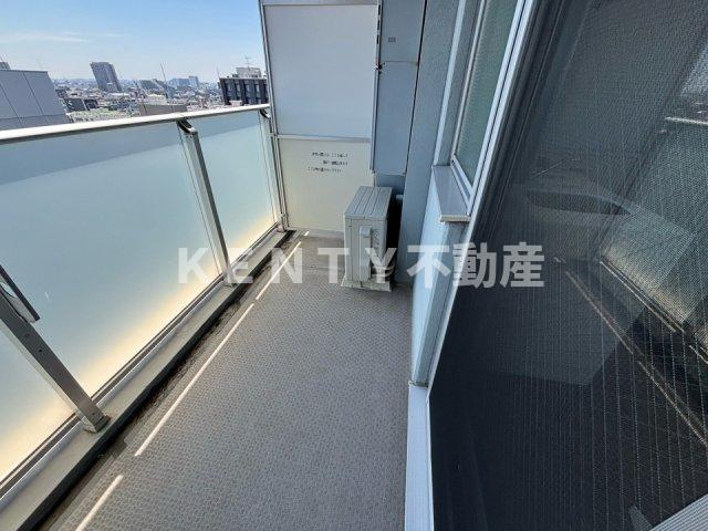 【バルコニー】 | イプセ蒲田 | 外からの目が気にならないバルコニーで洗濯物が干せます
