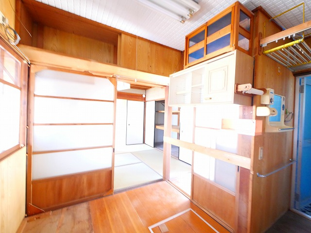 九条町貸家の内装