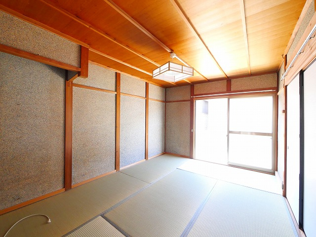 九条町貸家の和室