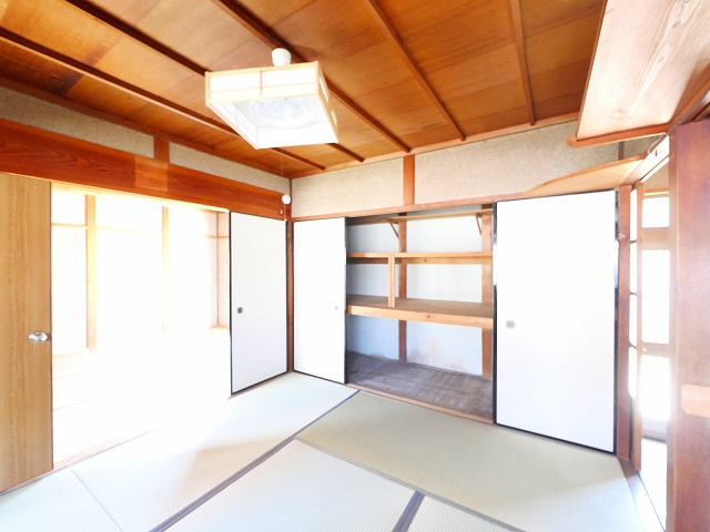 九条町貸家の和室