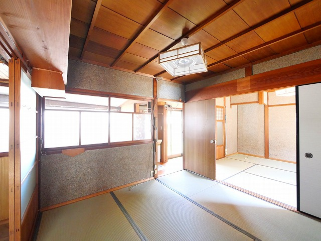 九条町貸家の和室