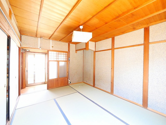 九条町貸家の和室