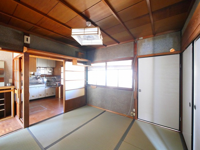 九条町貸家の和室