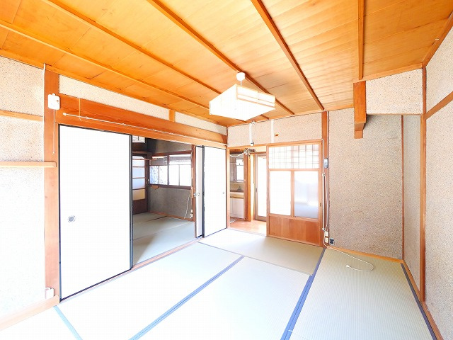 九条町貸家の和室